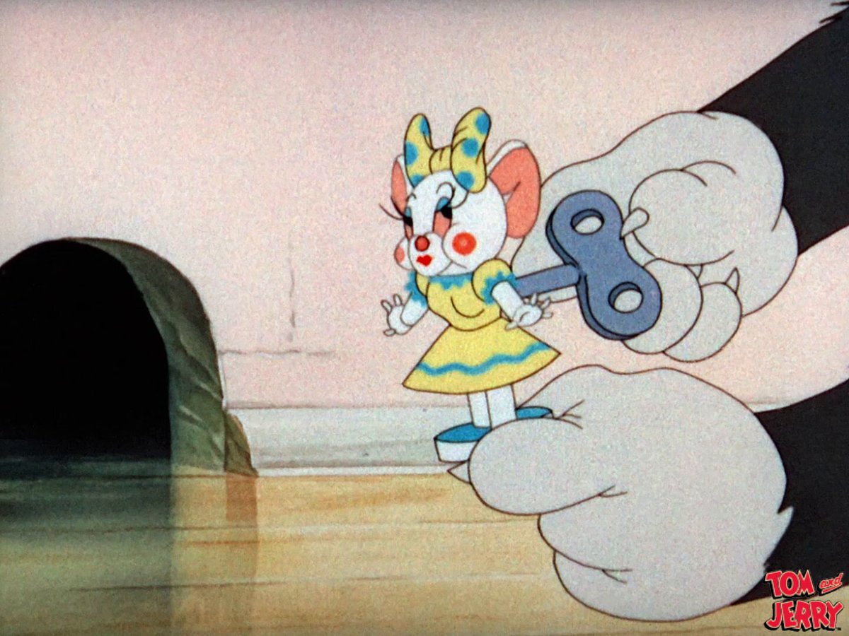 今日 (1月27日)は #求婚の日 💍 ジェリー紳士、全力アプローチ中💞 #トムとジェリー #トムジェリ #tomandjerry