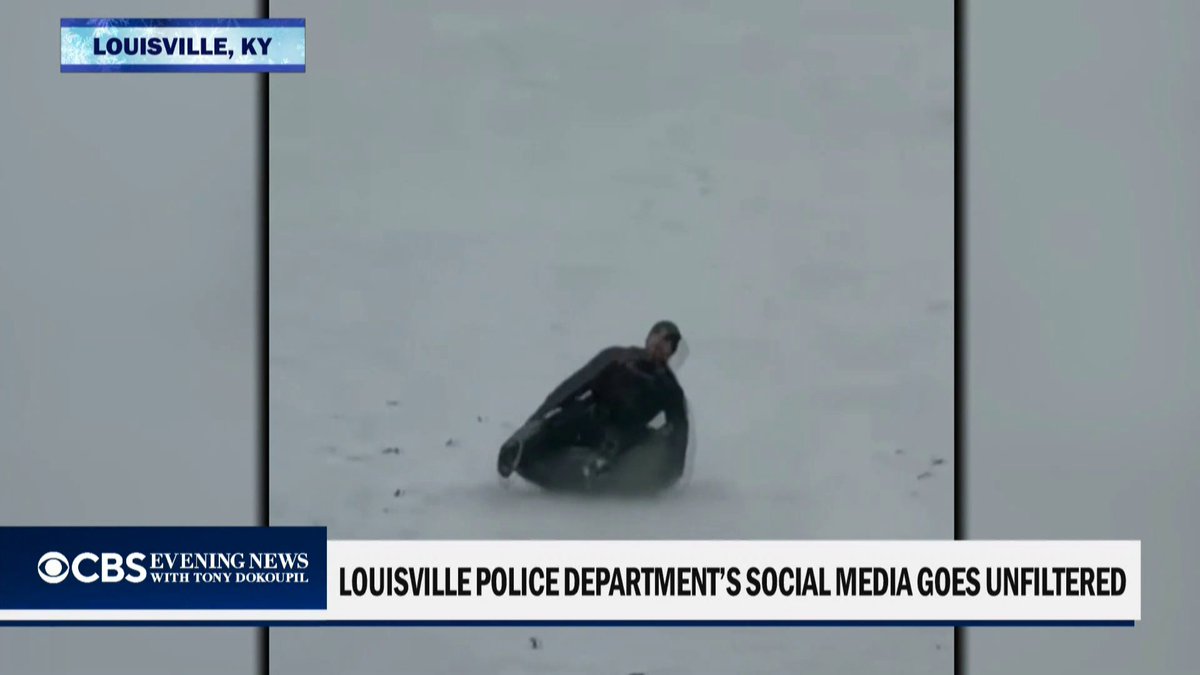 As winter weather caused chaos across Louisville, the police department’s official X account LMPD leaned into humor — complete with snow jokes, self-roasts and a late-night post that went viral.