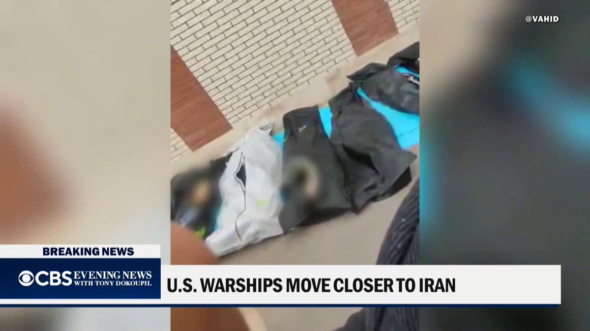 An American aircraft carrier and three destroyers have arrived in the Middle East after President Trump warned Iran to halt deadly attacks on protesters, as limited information emerges amid internet shutdowns.