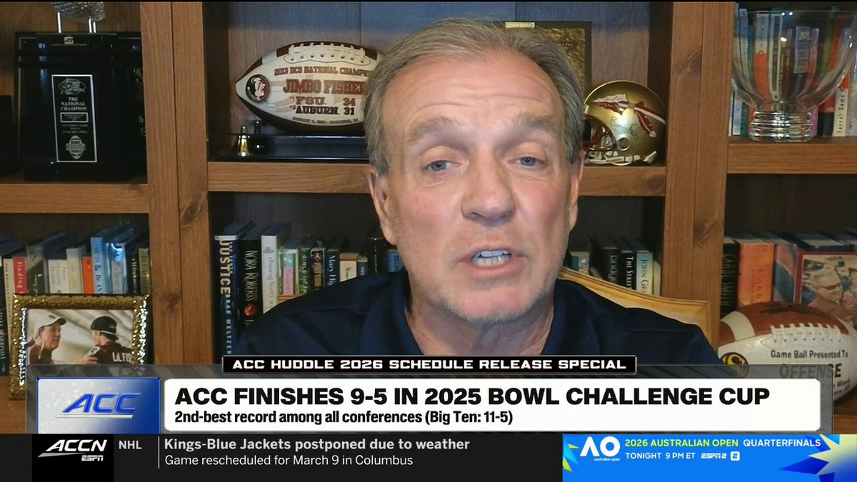 "The ACC is back at being a dominant conference." Jimbo Fisher on the future of ACC Football 🗣️
