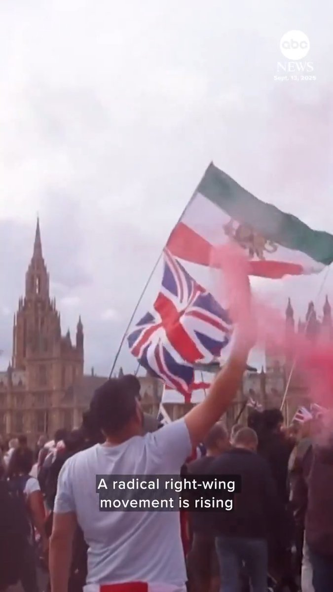 Britain is seeing the rise of its own MAGA-like movement, that is backed by powerful allies of President Trump. ABC News News' @ReevellP reports from London.