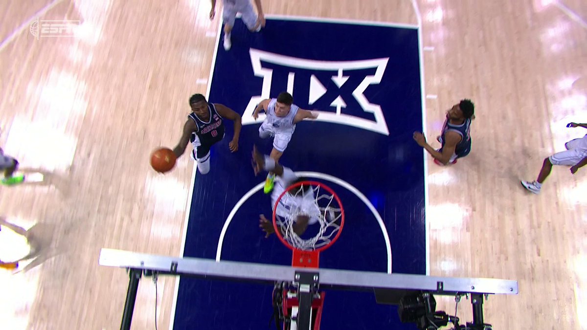 KEBA KEITA GOT UP FOR THAT BLOCK 😳 Watch No. 1 Arizona-No. 13 BYU on ESPN and the ESPN App 🍿