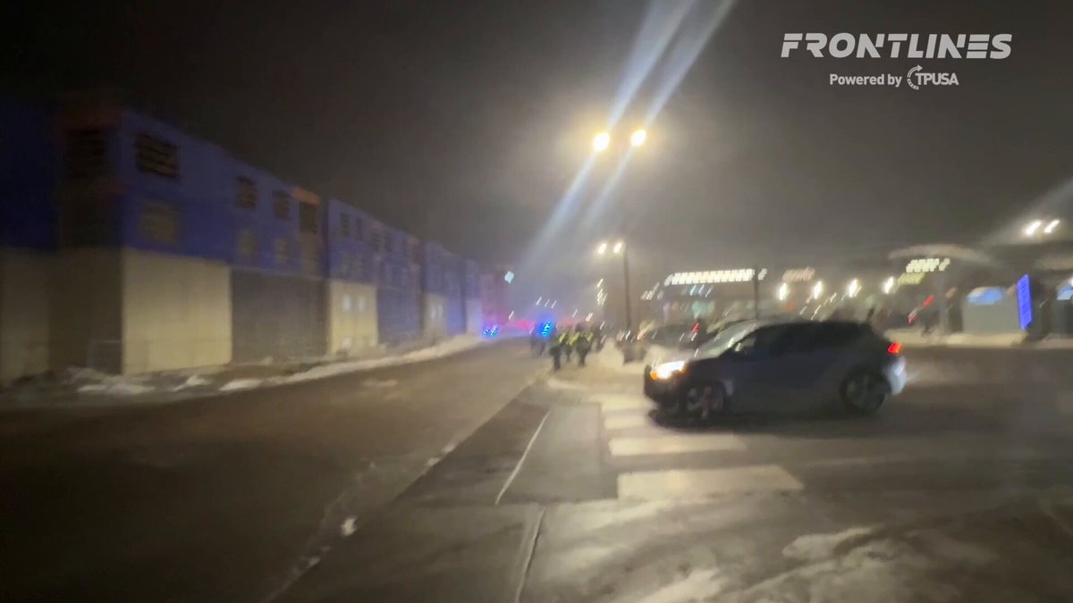 There was a big law enforcement presence late Monday night outside a hotel in Maple Grove as officers moved in to push out anti-ICE activists. The protesters had targeted the hotel with a ‘noise demonstration,’ trying to keep federal officers awake.”