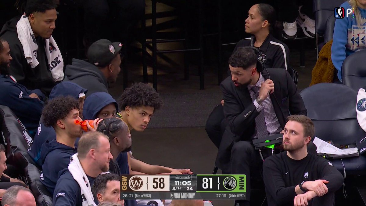 "That was not for air folks and I wish I could give it you." Austin Rivers on his interaction with Anthony Edwards. 😂