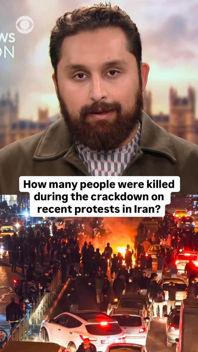How many people were killed during the crackdown on recent anti-government protests in Iran? The estimates vary considerably, but a new report from TIME Magazine suggests 30,000 people may have been killed by the regime. CBS News' Kamal Afzali breaks down the numbers.