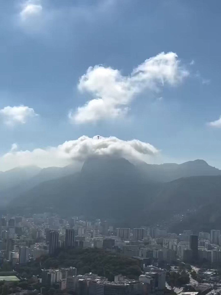 Impactante el Cristo Redentor. Brasil 🇧🇷