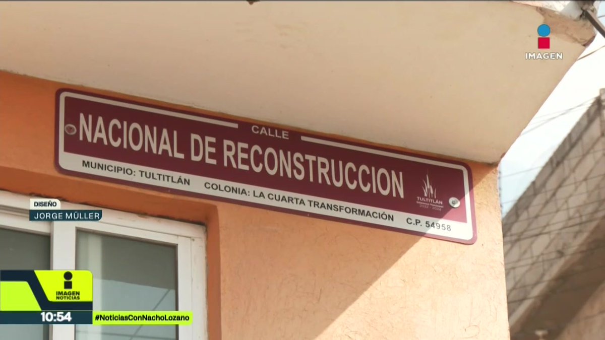Ya no hay colonia de la Cuarta Transformación, en Tultitlán, #Edomex. Los vecinos quitaron los letreros de “Tianguis del Bienestar” o “Aeropuerto Felipe Ángeles”, para poner los nombres que tenían antes. Acusan que los predios siguen sin ser regularizados: