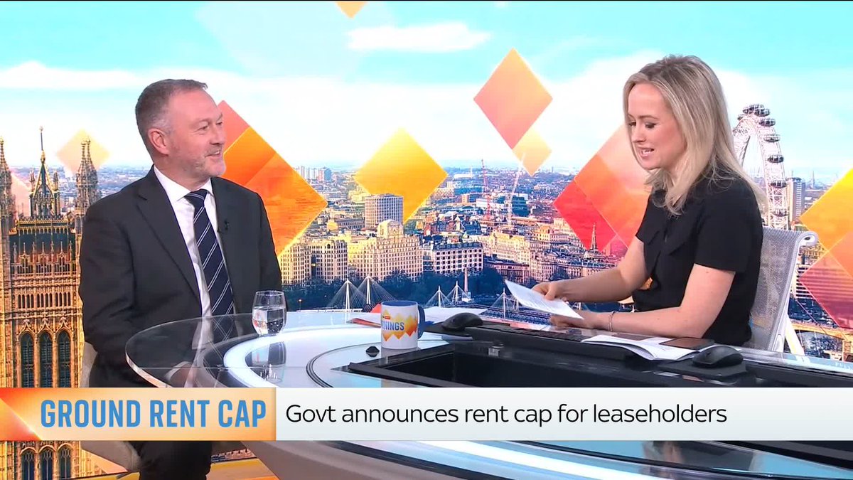 🗣️ 'You said you're banning new leasehold properties; should you just go further and get rid of them all?' - Sophy Ridge Sophy questions Steve Reed on the government's latest announcement on ground rents for leaseholders