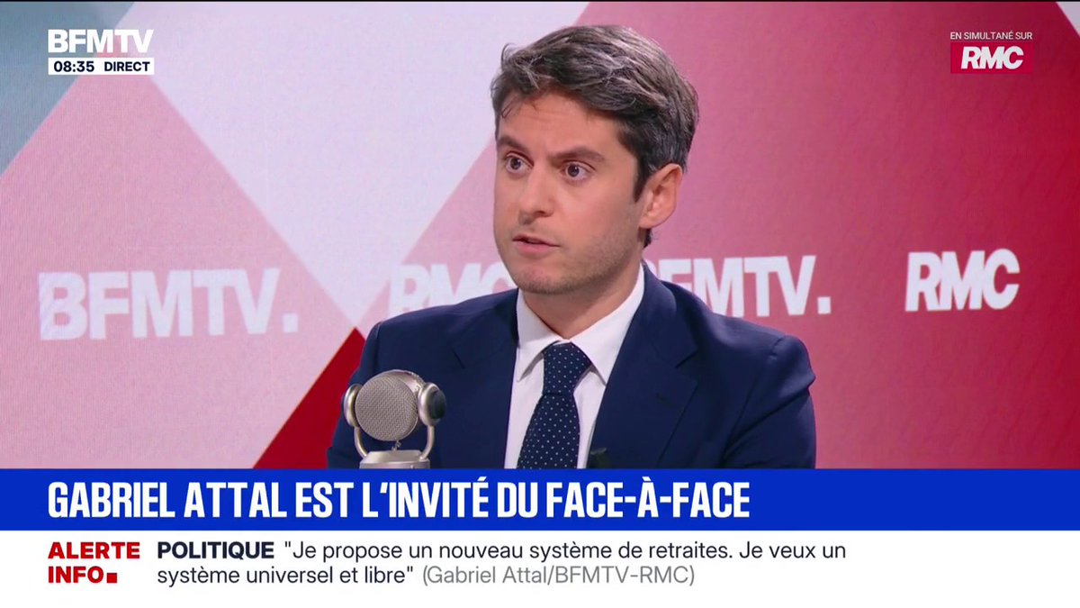 Interdiction des réseaux sociaux aux moins de 15 ans: "C'est une étape décisive", déclare Gabriel Attal
