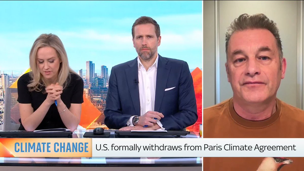 🗣️ 'Climate change, unlike football, is coming home to the UK.' Environmental campaigner Chris Packham talks to Sophy Ridge and Wilfred Frost about the day-to-day signs that the environment is changing in the UK ⬇️