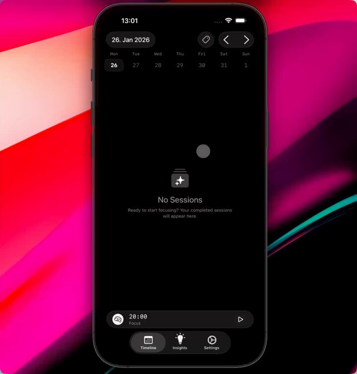 My app FocusKit - Pomodoro Timer will be much more flexible with the next update! Can't wait to ship this 🙌