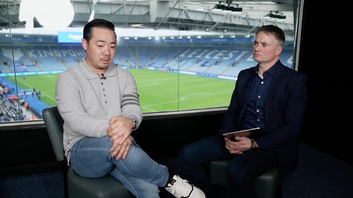 "I'm worried too, every year we try to comply with the PSR and the only year we don't know what it is, is the year we were relegated" 🗣️ Khun Top admits he is worried about the outcome of the PSR hearing which could mean a significant points deduction for Leicester City.