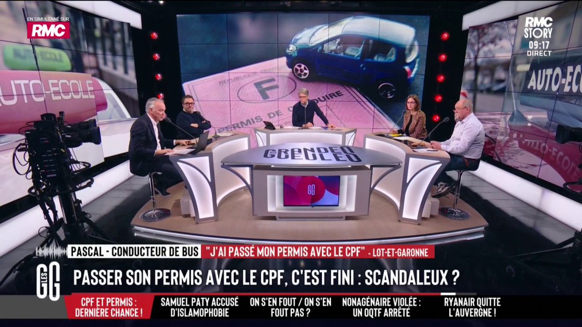 🚙 Passer son permis avec le CPF, c'est fini ! 💬 Pascal, notre auditeur témoigne : "J’avais 3.000€ sur mon CPF. J’ai pu passer le permis D et aujourd’hui je suis chauffeur de bus. Sans le CPF, je n’aurais jamais pu le financer." #GGRMC