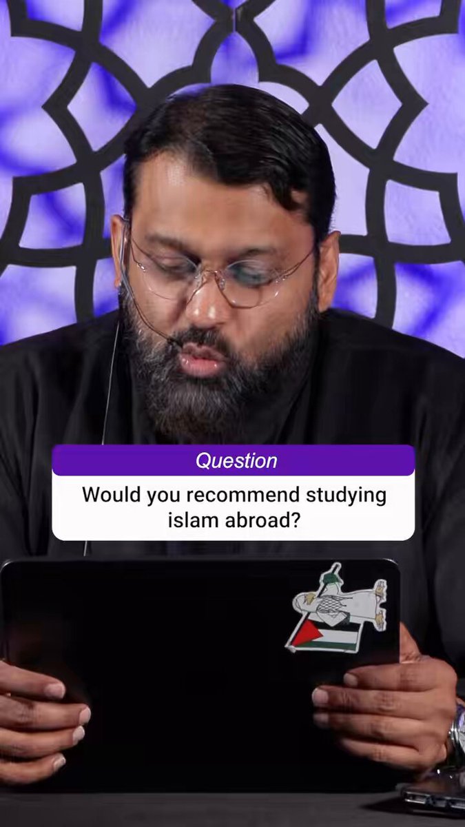 Dr. Yasir never said that Muslims shouldn’t learn the Dīn - in fact he says the opposite at the end of the video. His point is that to strengthen the Ummah right now, we need Muslims to grow in secular fields. Therefore, he generally doesn’t recommend studying Islām FULL-TIME.