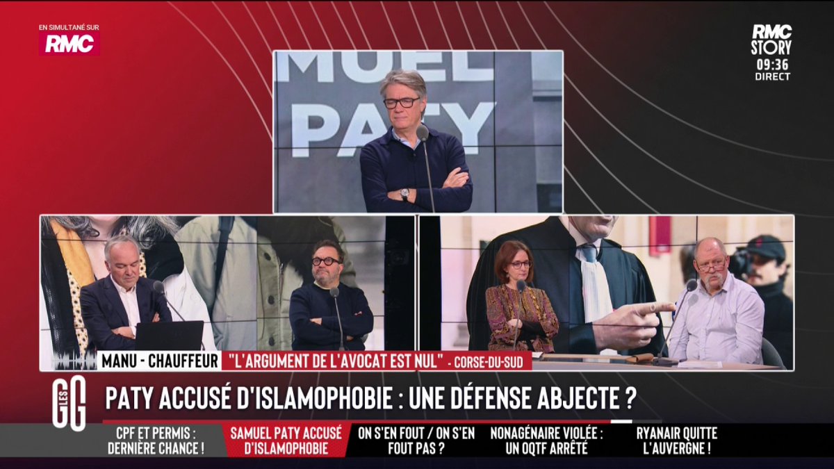 Samuel Paty accusé d'islamophobie 😡 La colère de Manu, notre auditeur : "C'est dégueulasse, on a des animaux en face de nous ! Cet avocat est lamentable. On a pété un plomb. Ces gens ne sont pas des musulmans, ce sont des tarés !" #GGRMC