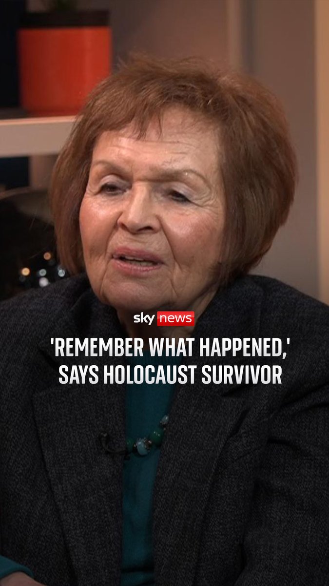 On Holocaust Memorial Day and the 81st anniversary of the liberation of Auschwitz, Holocaust survivor Janine Webber asks that everyone remembers what happened.