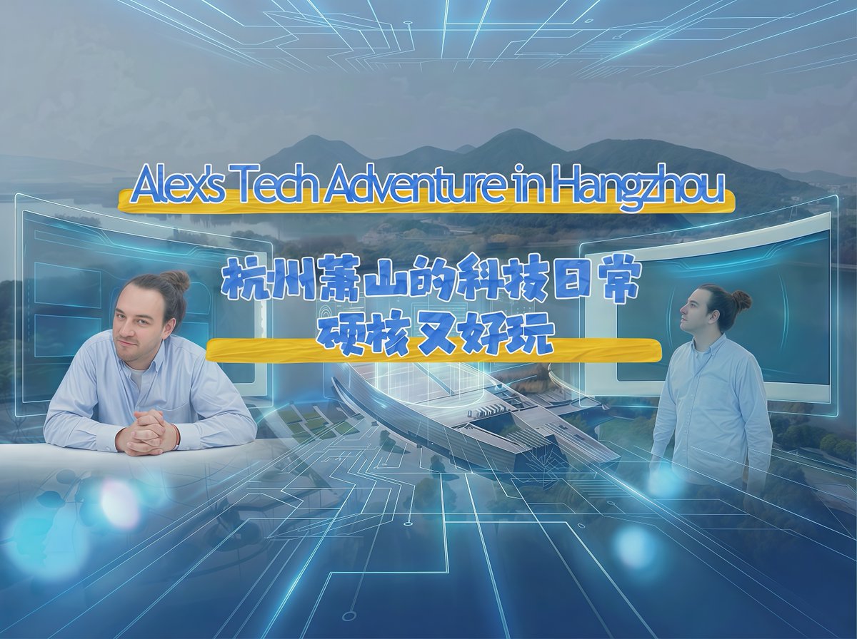 Hardcore tech? Yes. Complicated life? Not at all. Follow Alex around Xiaoshan, Hangzhou, and see how tech quietly upgrades everyday fun.