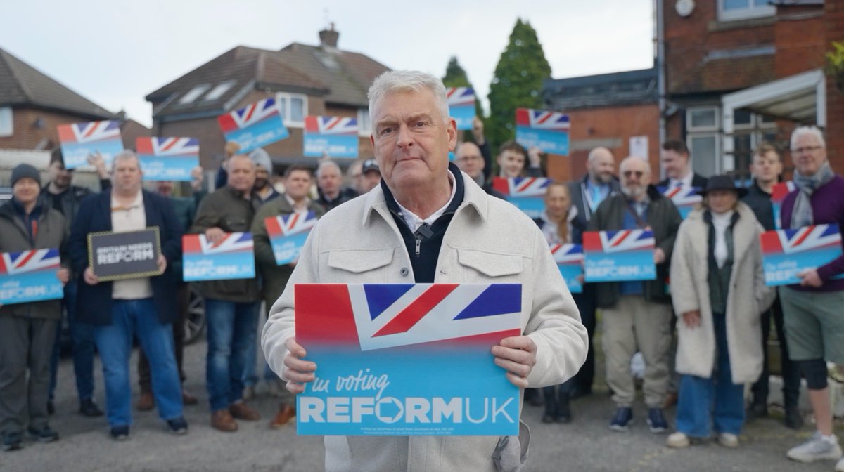 Lee Anderson and the team were busy canvassing in Greater Manchester this weekend. Gorton and Denton needs Reform. 🇬🇧