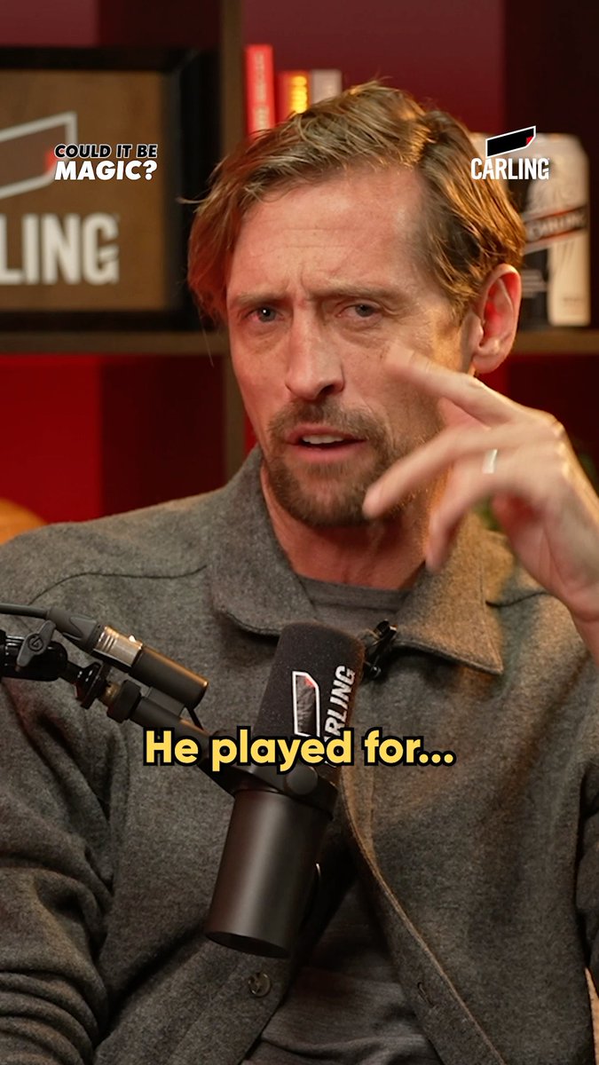 "Hold on a minute, Bruno?!" 😂😂 More great stories from former Stoke man Peter Crouch on Could It Be Magic ✨ Be match ready with Carling, the beer of football #PleaseDrinkResponsibly #Ad