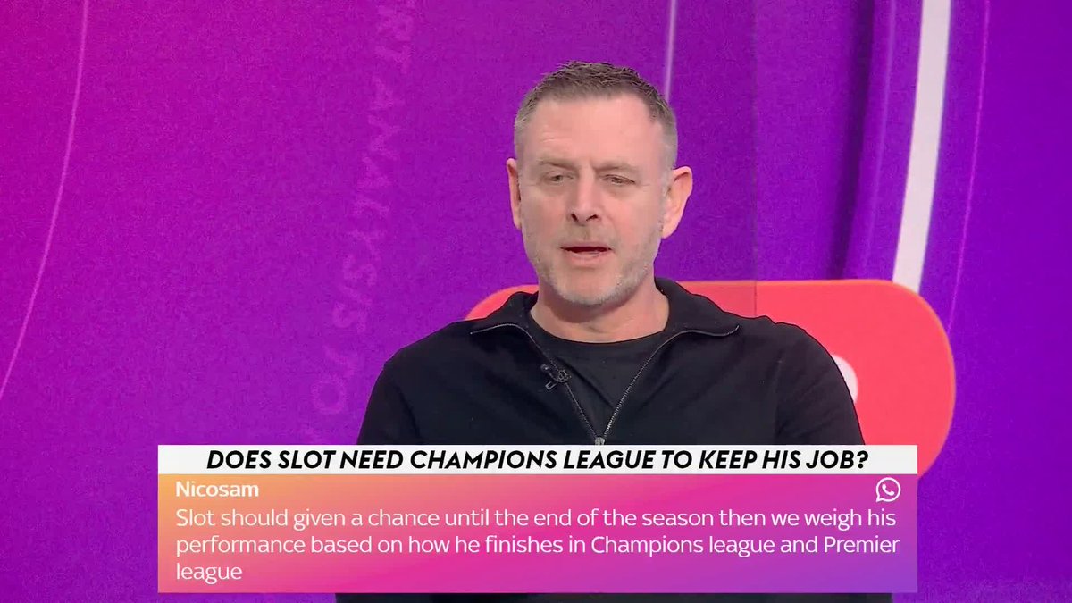 Darragh MacAnthony on whether it's Champions League or bust for Arne Slot? 🔴 💭