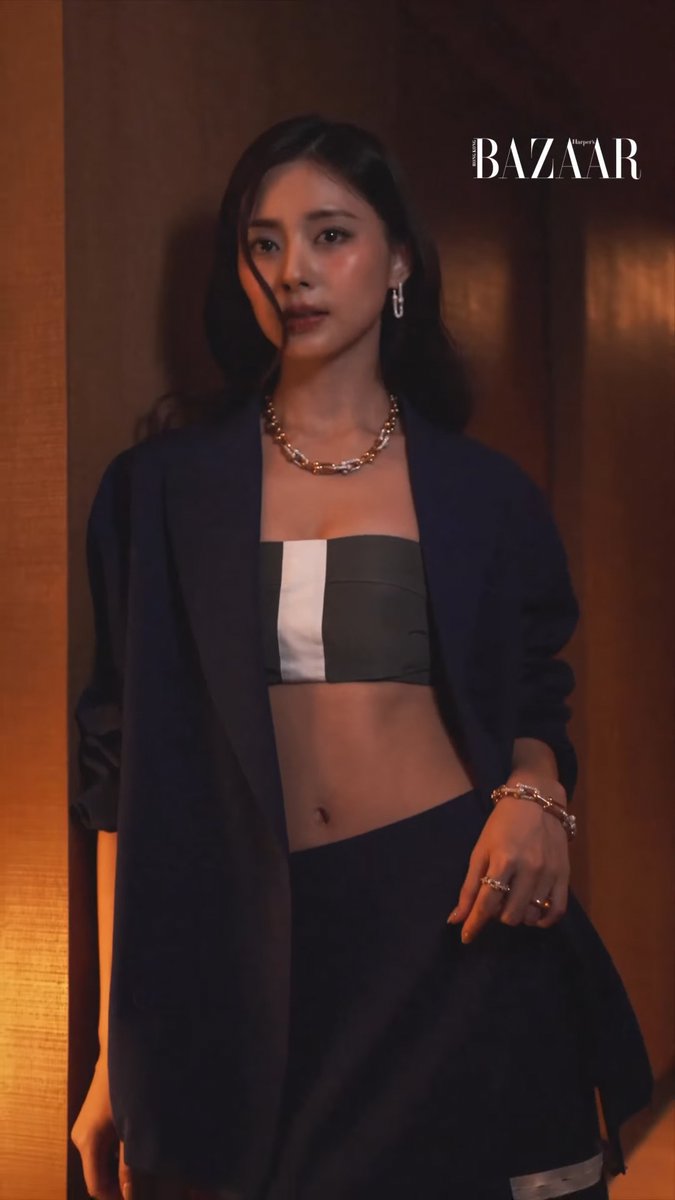 TWICE TZUYU stuns for Harper's BAZAAR Hong Kong.