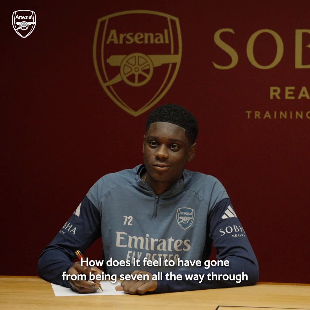 💬 “I’m very blessed to be here and continue my journey.” Ife Ibrahim reflects on his achievements so far after putting pen to paper on his first professional contract 👇