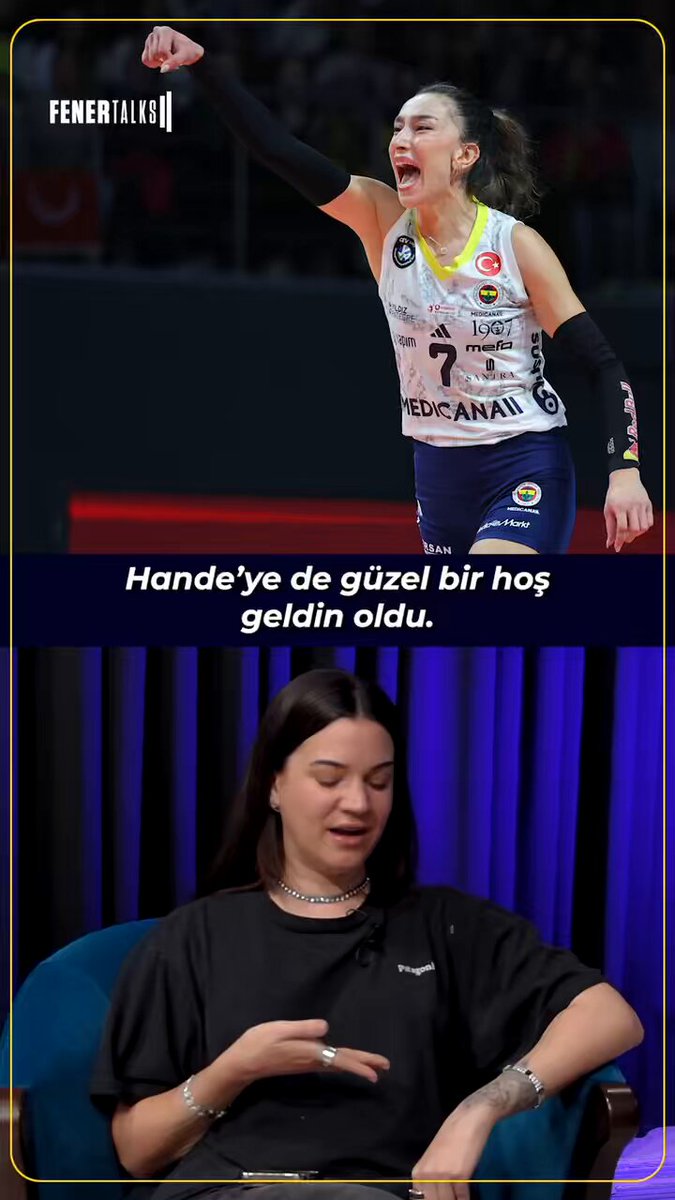 ⭐️ Hande Baladın Muhtemeşem Döndü! ⚡️ “Hande, takım için ne kadar önemli bir oyuncu olduğunu bir kere daha gösterdi.” 🎙️ elif agca &amp; Müje 📲
