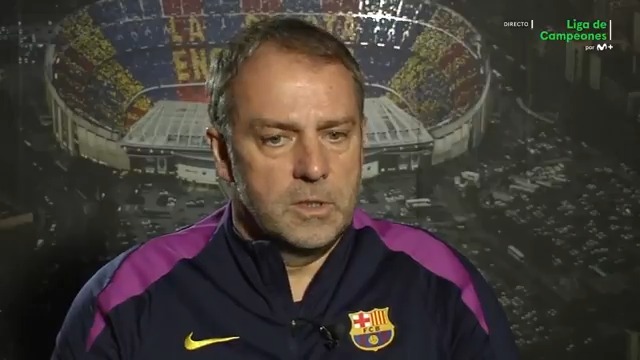 ''Fermín tendrá que jugar. Da igual que esté a una amarilla de la suspensión''. Hansi Flick. #UCL #LaCasaDelFútbol