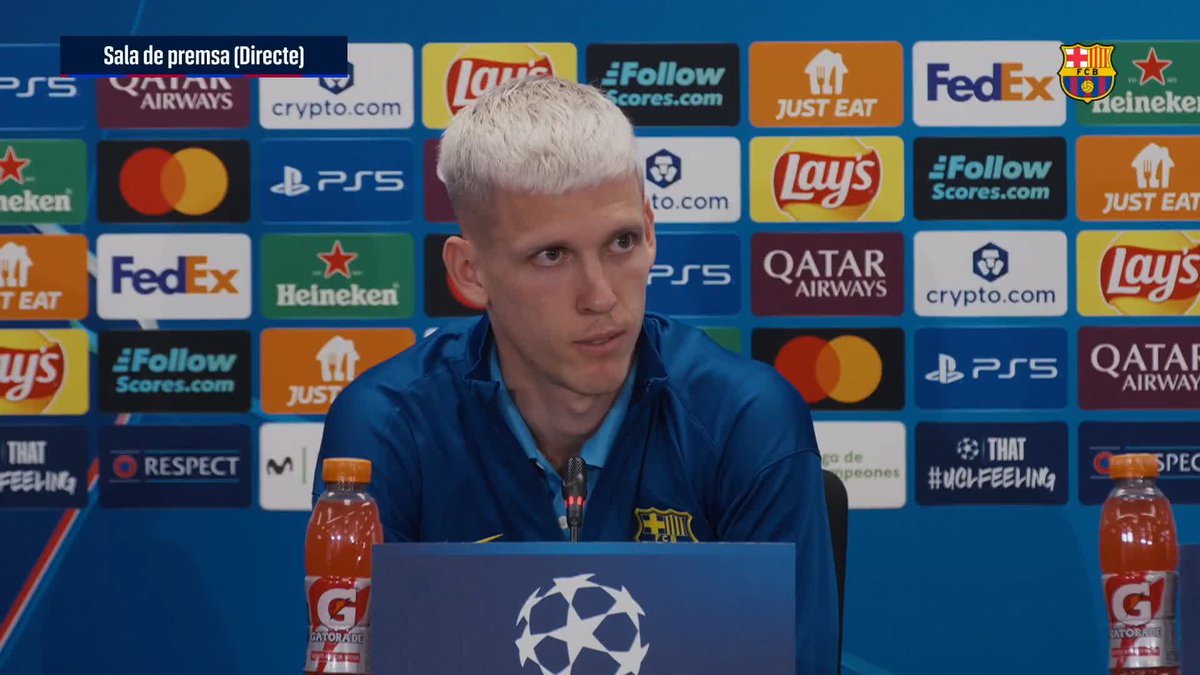 📣 Dani Olmo: "El objetivo es mejorar la temporada pasada. El objetivo es ganar, y todo el equipo lo sabe."