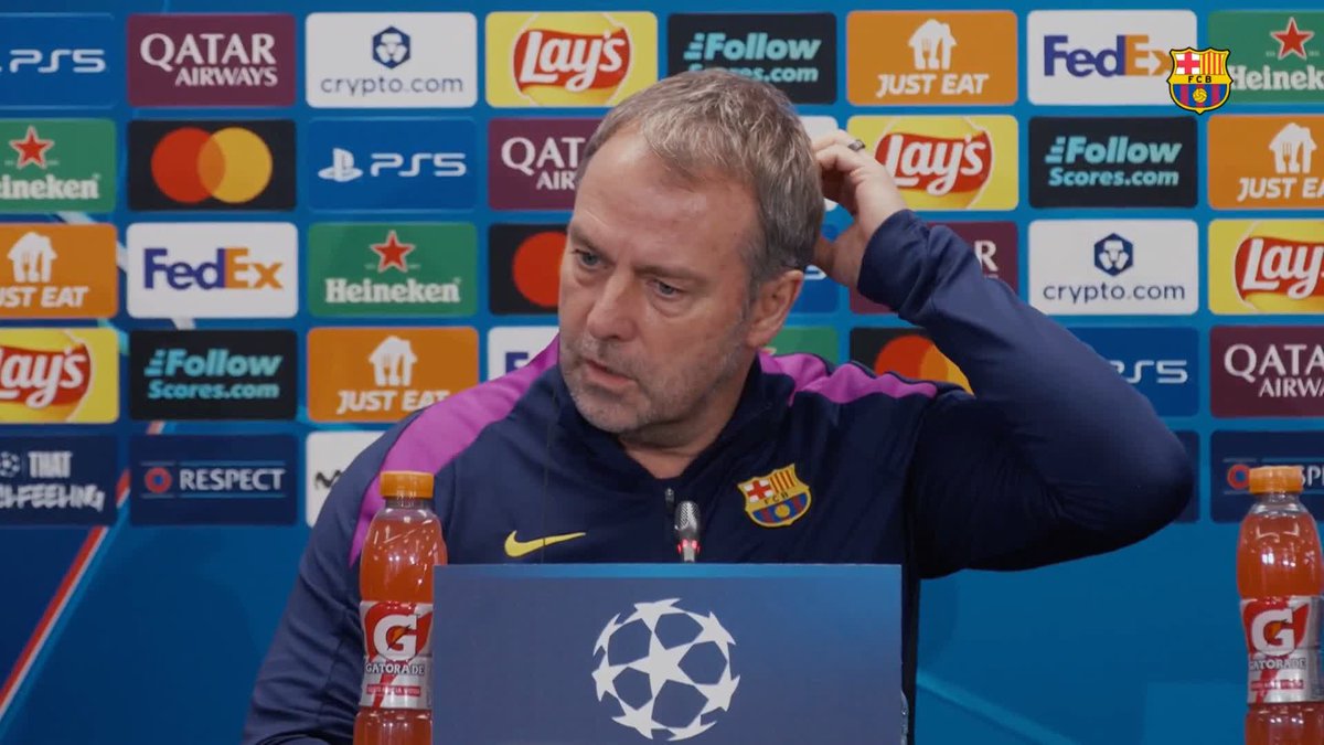 🎙️ Hansi Flick: "Our job is to win and reach the top eight."