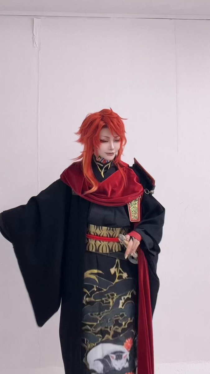 三郎国宗でちょっと抜刀してる動画🪭🐱