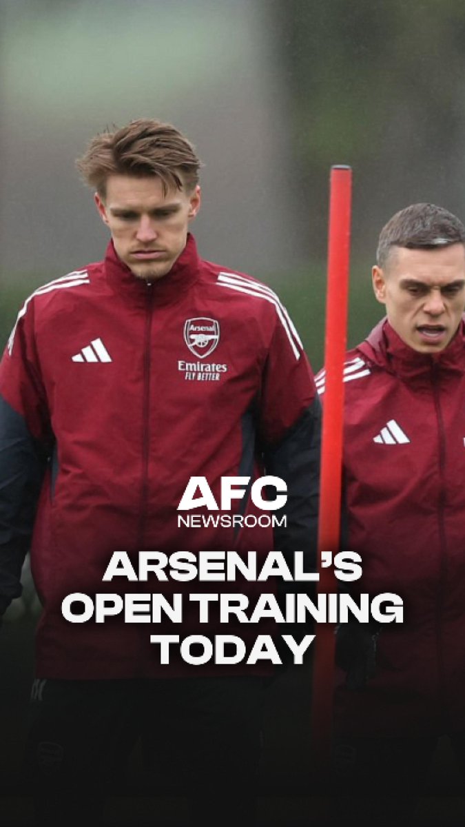 🎥 Kai Havertz and Riccardo Calafiori are back in full first-team training during Arsenal’s open session today. ❤️