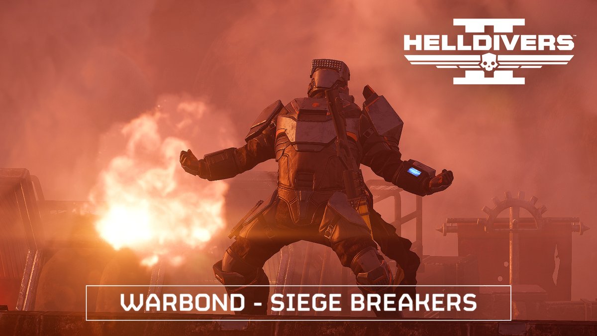 They can run. They can hide. But Democracy is expanding across the galaxy… and compliance is mandatory. Hunt hostile forces in patriotic pre-emptive tactical strikes with the Siege Breakers Warbond on February 3.