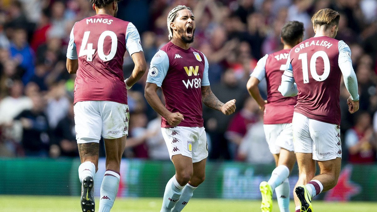 Douglas Luiz scored this goal on his home Premier League debut for Aston Villa. Second home Premier League debut coming on Sunday 😍 #AVFC