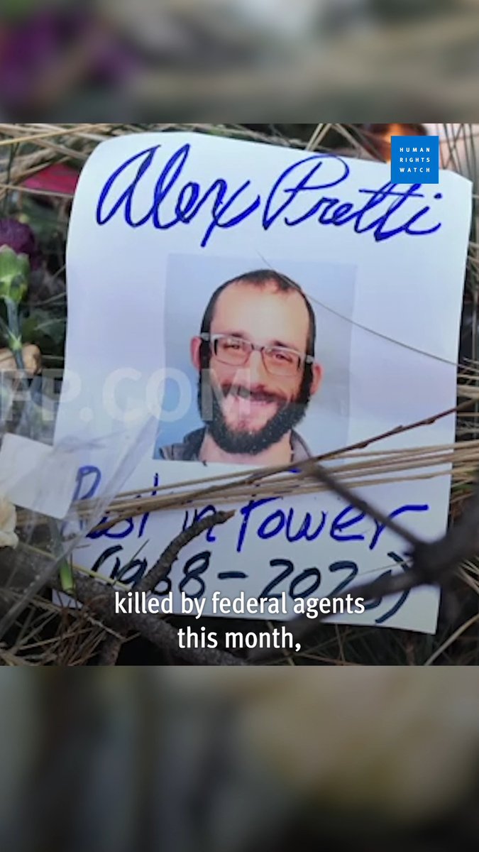 The fatal shooting of Alex Pretti, the second Minneapolis resident killed by federal agents this month, follows weeks of violent and abusive immigration enforcement actions in the city. HRW analyzed and verified eight videos showing before, during, and after the shooting. Learn more: