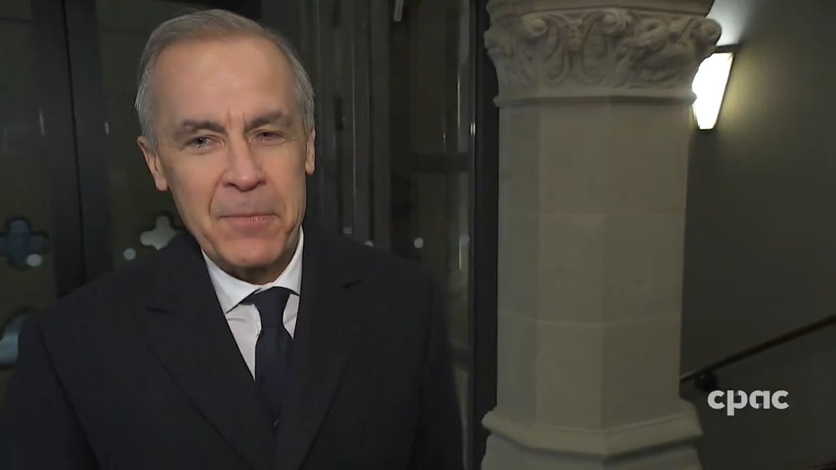 "I said this to the president: I meant what I said in Davos. It was clear it was a broader set of issues that Canada was the first country to understand—the change in U.S. trade policy that he had initiated—and we're responding to that," says PM Carney re: call with Donald Trump.