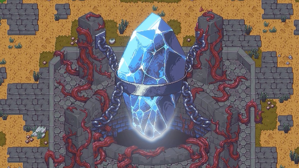 Think "Diablo Lite meets Stardew Valley" and you've got a good starting point in mind for Emberville, the just-announced pixel-art action-adventure-RPG for PC. First trailer and details: