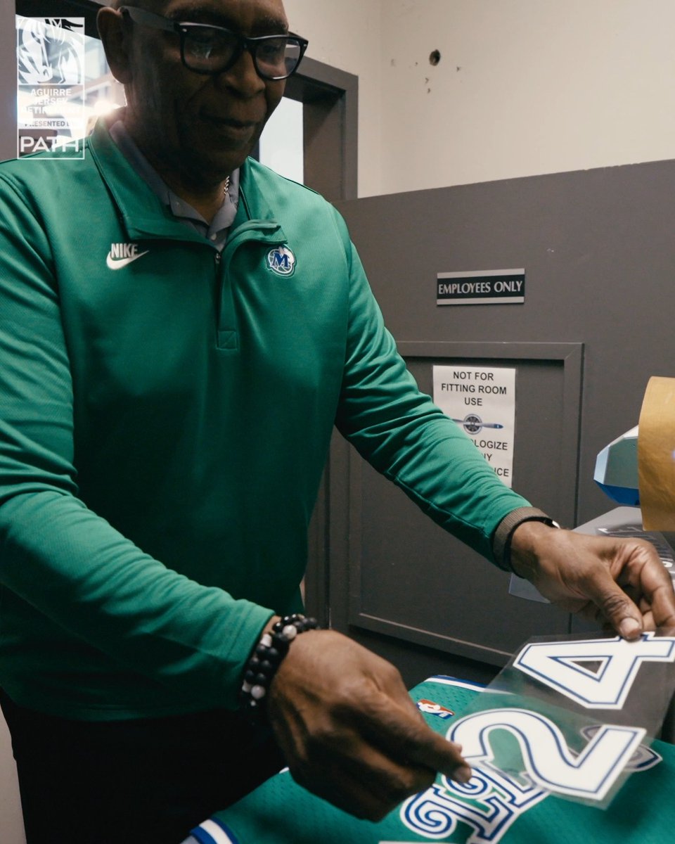 Pressed by the legend himself: Mark Aguirre 🔥 PATH // #MFFL