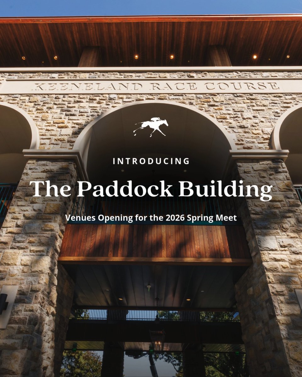 During the 2026 Spring Meet, Keeneland will debut the interior hospitality spaces of the newly constructed Paddock Building. These venues have been thoughtfully designed to honor tradition while introducing elevated dining and social spaces and new ways for guests to experience racing, sales and special events. Learn more about these new venues at