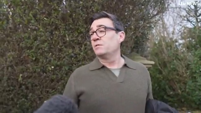'It is simply untrue to say that I was told that I would be blocked,' Greater Manchester Mayor Andy Burnham says, adding that 'it doesn't stack up'. He says he spent 'the whole weekend having conversations with people at No. 10' to 'discuss the pros and cons'.