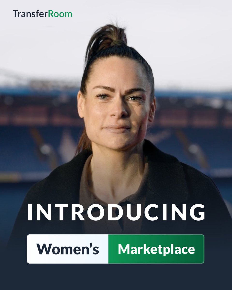 The transfer market revolution for women's football is here.🚀 Introducing the Women’s Marketplace by TransferRoom - the world’s only transfer marketplace built exclusively for the women’s game. 🗣️ Claire Rafferty Join now: