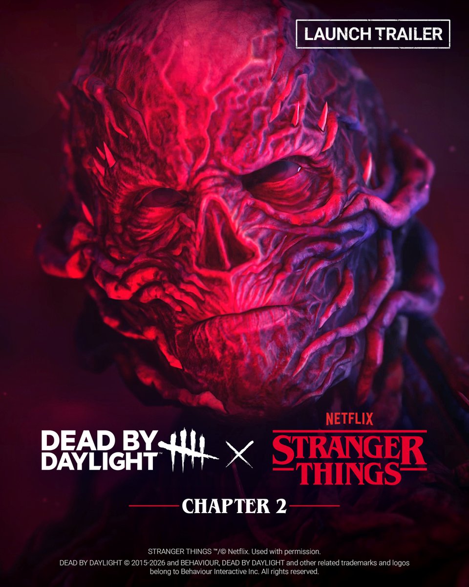Dead by Daylight: Stranger Things Chapter 2 brings The First - Vecna, Dustin Henderson, and Eleven into The Fog for a horrifying new adventure. Patch Notes Reddit 🔗 Forums 🔗