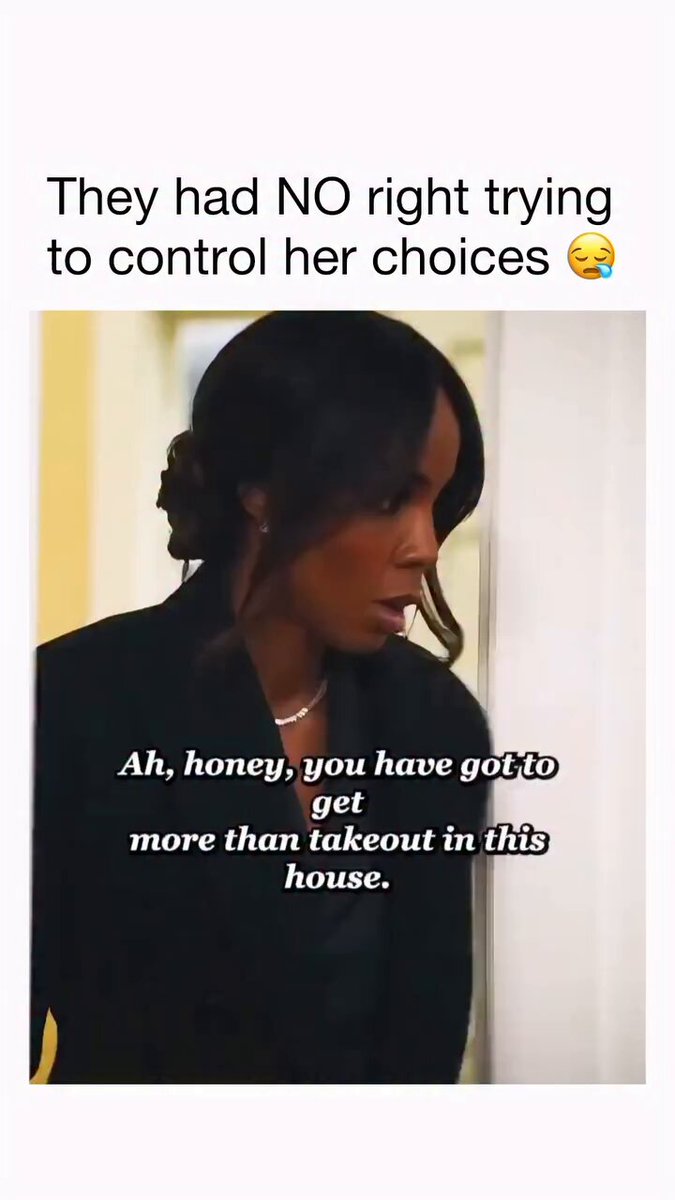 I would’ve had to leave that family 😳