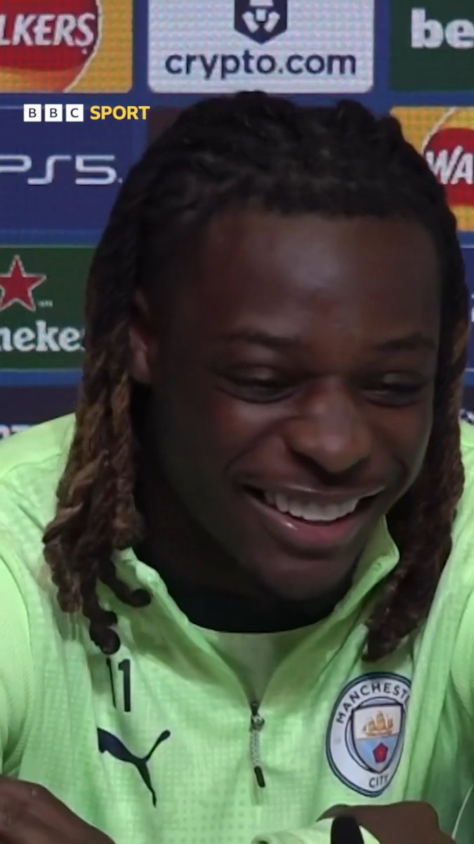 Reporter: "Hi Jeremy, how nice was it to see Arsenal lose?" Jeremy Doku: 😂