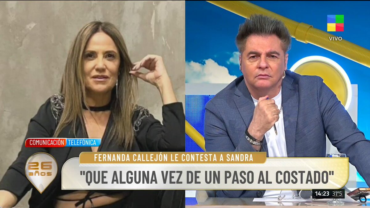 🔥 MARÍA FERNANDA CALLEJÓN CONTUNDENTE: "YO NO TENGO MÁS HERMANA" #Intrusos #Intrusos 👀