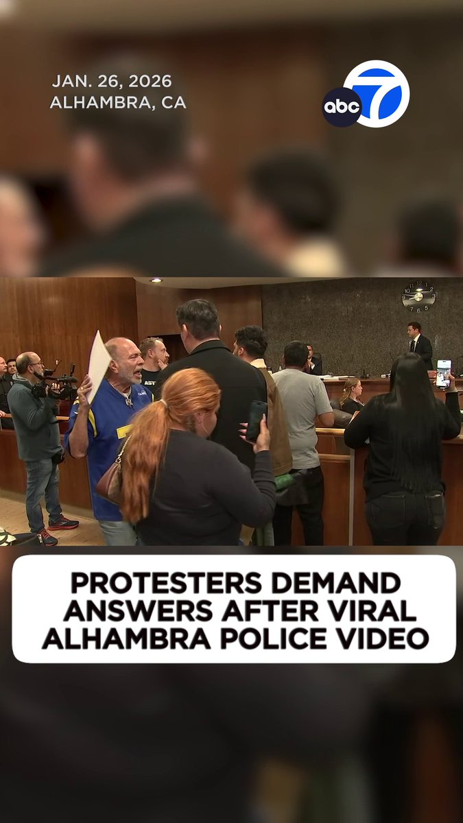 Hundreds of people packed the Alhambra City Council meeting Monday as residents demanded answers about a viral video that raised questions about possible cooperation between Alhambra police and U.S. Border Patrol agents.