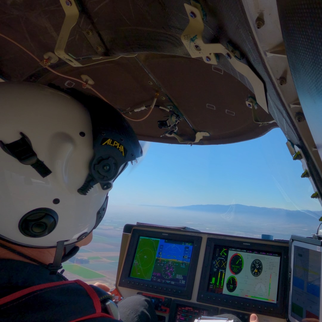 Midnight’s controls are innovative and simple, using two side sticks to control altitude, speed, and direction during flight. Think of it like manual vs automatic in cars. Because Midnight is fly-by-wire, software translates the pilot's movements with the sticks to automatically transition between flight modes, smoothly speed up or slow down, and hold the aircraft's position, airspeed, and direction. This allows pilots to focus more on the flight, not the mechanics of commanding several different control surfaces all at once.
