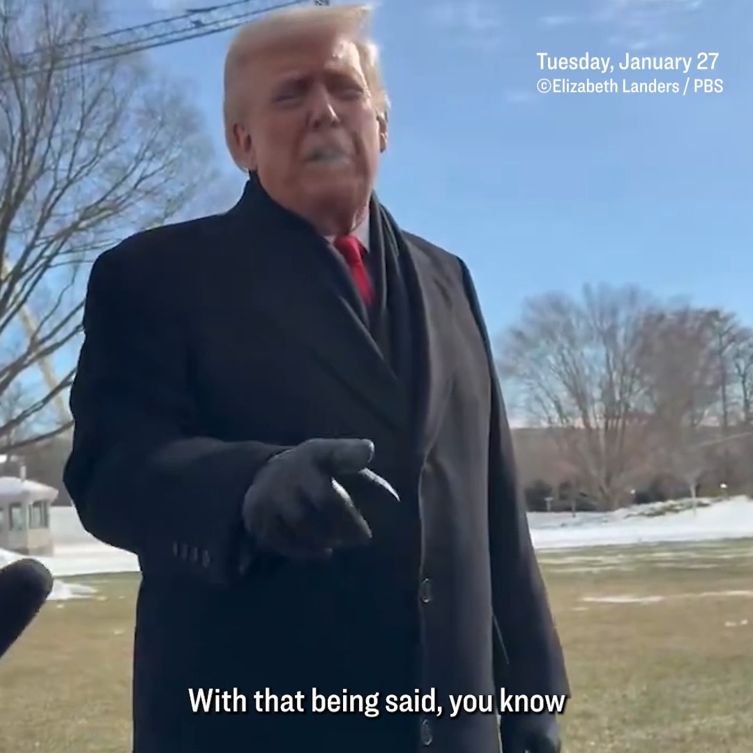 DJT: “You can’t have guns.” From a president who’s spent years glorifying violence and armed extremists. Responsible gun ownership isn’t the problem — reckless rhetoric and deadly double standards are.