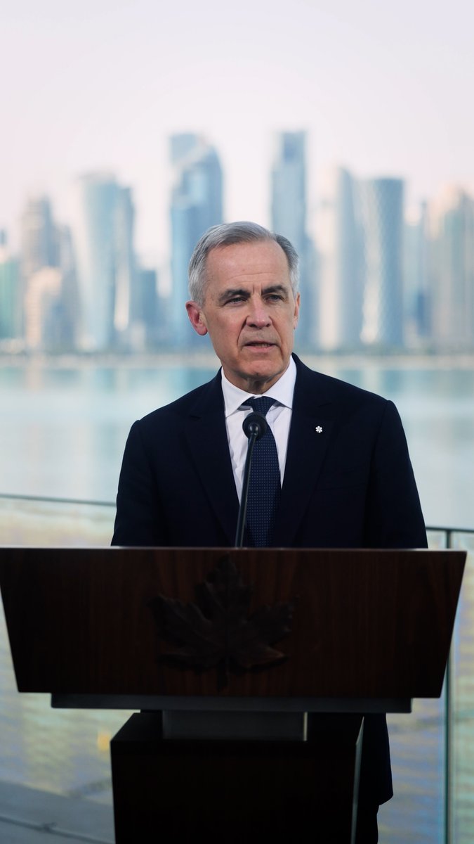 Canada and Qatar are both economies with abundant resources and common goals. Through our new strategic partnership, we’re elevating our relationship – helping advance Canada’s mission to build major new energy projects, scale up defence, and build on our leadership in AI.