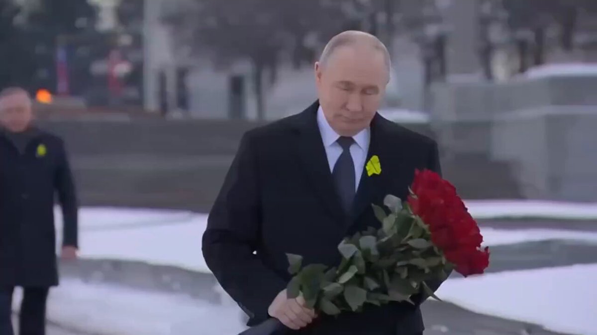 Putin commemorated his brother Viktor, who died during the Siege of Leningrad.